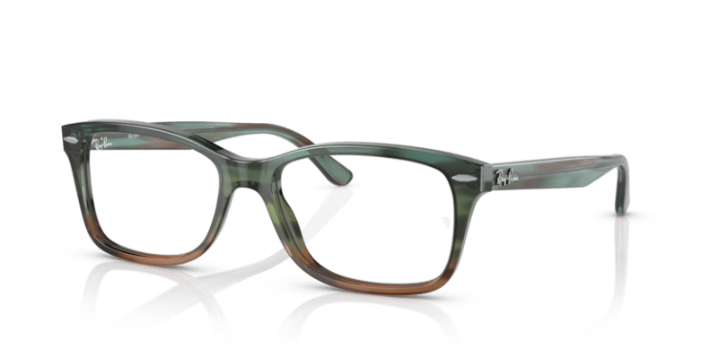 Striped Blue Gradient Green - 0RX5428 8056597890434
