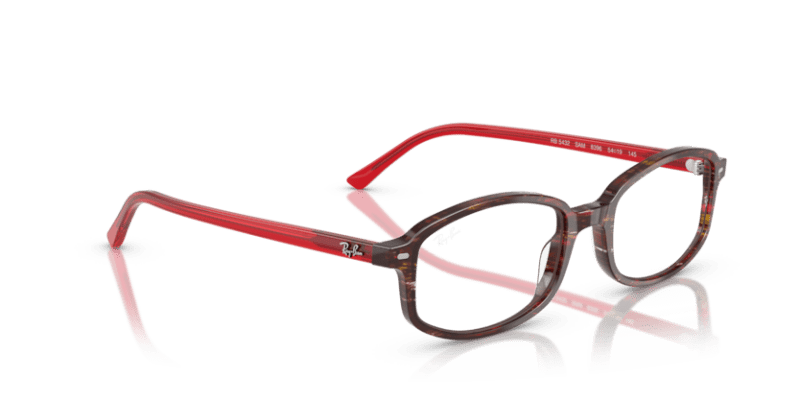 Transparent Shade Fantasy Red - 0RX5432 8056262272060