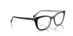 0RX5433 - Ray - Ban Vista - Black - (Black On Transparent 2034) - 50 - 19 - 140 MM - Ardor Eyewear 8056262034262