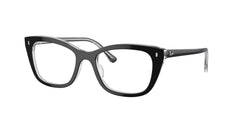 0RX5433 - Ray - Ban Vista - Black - (Black On Transparent 2034) - 50 - 19 - 140 MM - Ardor Eyewear 8056262034262