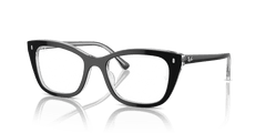 0RX5433 - Ray - Ban Vista - Black - (Black On Transparent 2034) - 50 - 19 - 140 MM - Ardor Eyewear 8056262034262