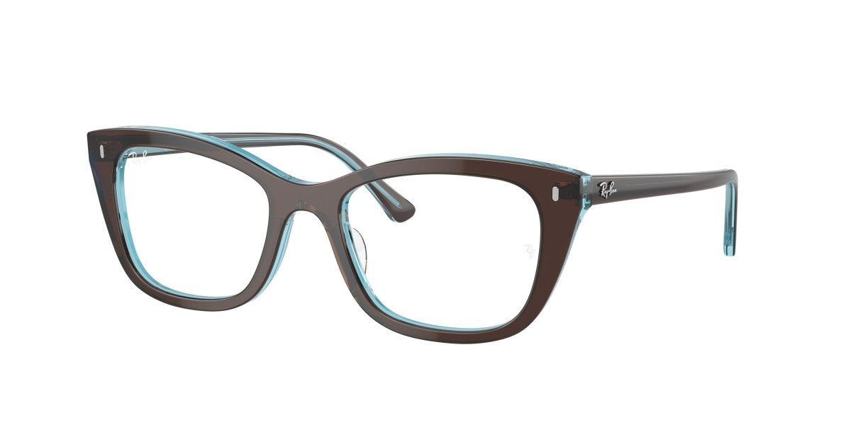 0RX5433 - Ray - Ban Vista - Brown - (Brown On Transparent Blue 8366) - 50 - 19 - 140 MM - Ardor Eyewear 8056262034347