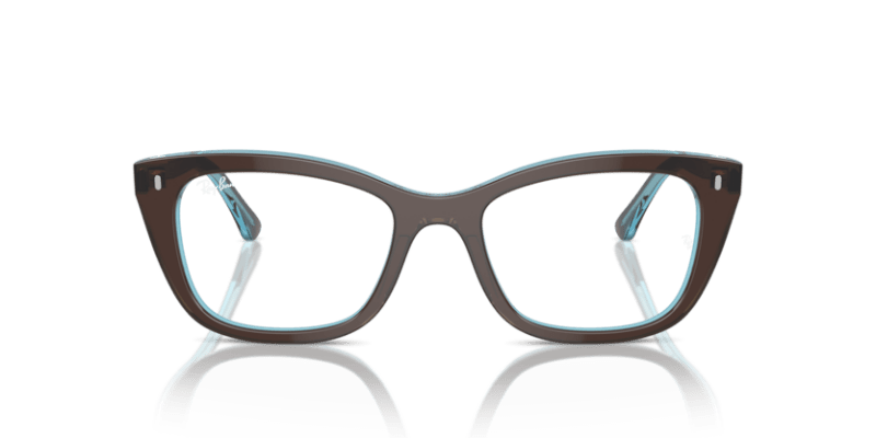 Brown On Transparent Blue - 0RX5433 8056262034347
