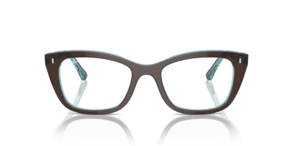 Brown On Transparent Blue - 0RX5433 8056262034347