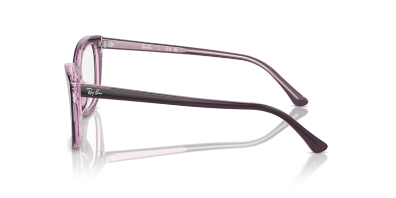 Violet On Transparent Pink - 0RX5433 8056262034323