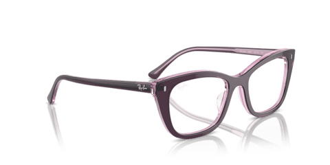 Violet On Transparent Pink - 0RX5433 8056262034323