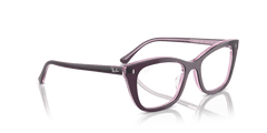 0RX5433 - Ray - Ban Vista - Violet - (Violet On Transparent Pink 8364) - 50 - 19 - 140 MM - Ardor Eyewear 8056262034323