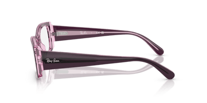 Violet On Transparent Pink - 0RX5434 8056262267967