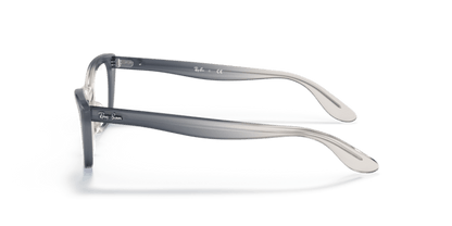 Transparent Blue - 0RX5499 8056597549486 Ray-Ban Vista Eyeglasses Woman Cat Eye