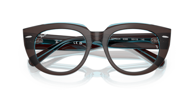 Brown On Transparent Blue - 0RX5586 8056262268100