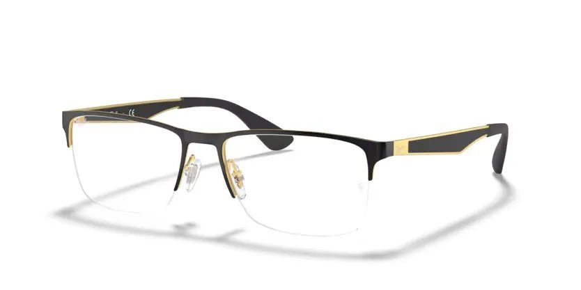 0RX6335 - Ray - Ban Vista - Black On Gold - 54 - Ardor Eyewear