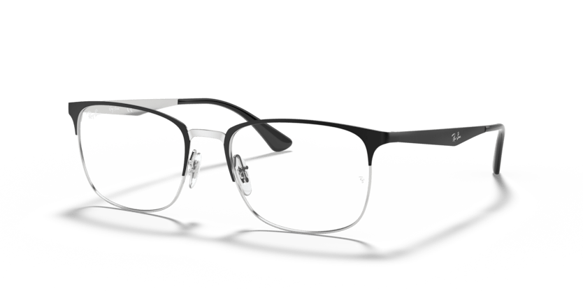 0RX6421 - Ray - Ban Vista - Black - (Black On Silver 2997) - 52 - 18 - 140 MM - Ardor Eyewear 8053672914870