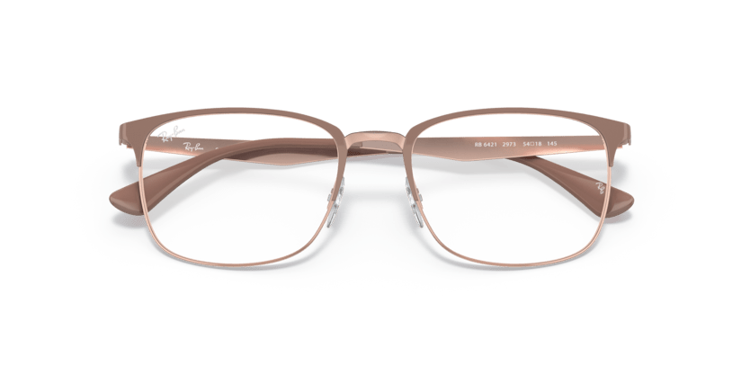 0RX6421 - Ray - Ban Vista - Brown - (Beige On Copper 2973) - 52 - 18 - 140 MM - Ardor Eyewear 8056597448154