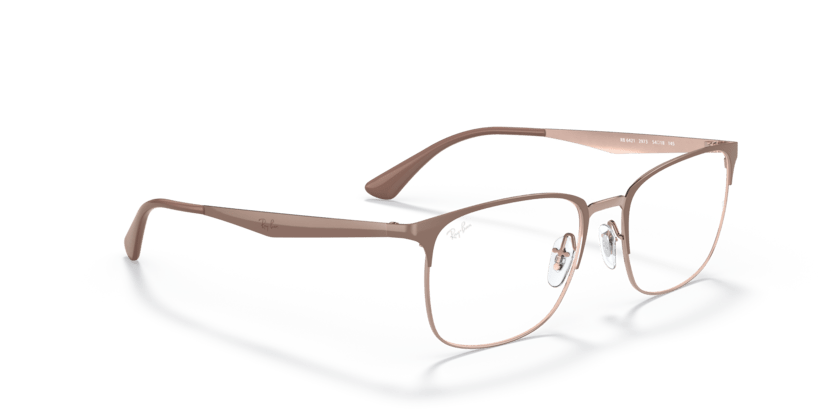 0RX6421 - Ray - Ban Vista - Brown - (Beige On Copper 2973) - 52 - 18 - 140 MM - Ardor Eyewear 8056597448154