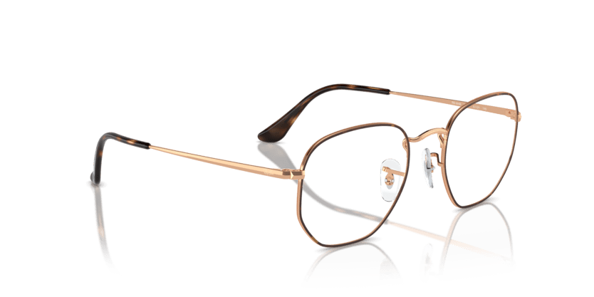 0RX6448 - Ray - Ban Vista - Tortoise - (Havana On Rose Gold 3176) - 48 - 21 - 145 MM - Ardor Eyewear 7895653291874