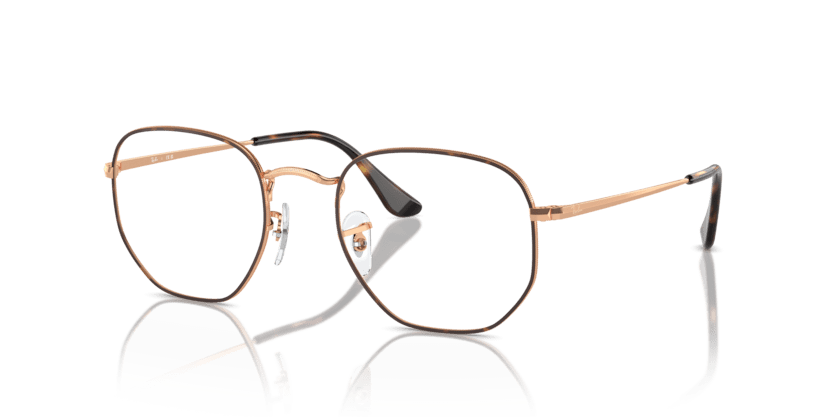 0RX6448 - Ray - Ban Vista - Tortoise - (Havana On Rose Gold 3176) - 48 - 21 - 145 MM - Ardor Eyewear 7895653291874