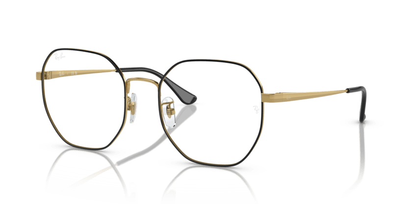 0RX6482D - Ray - Ban Vista - Black - (Black On Gold 2991) - 55 - 20 - 145 MM - Ardor Eyewear 8056597845885