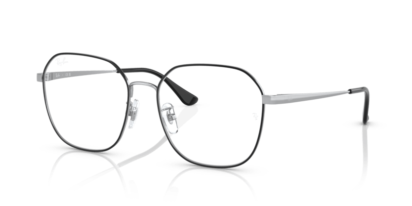 0RX6490D - Ray - Ban Vista - Black - (Black On Silver 2983) - 56 - 17 - 145 MM - Ardor Eyewear 8056597715454