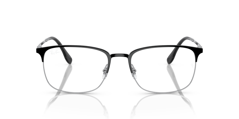 0RX6494 - Ray - Ban Vista - Black - (Black On Silver 2861) - 54 - 18 - 145 MM - Ardor Eyewear 8056597840712