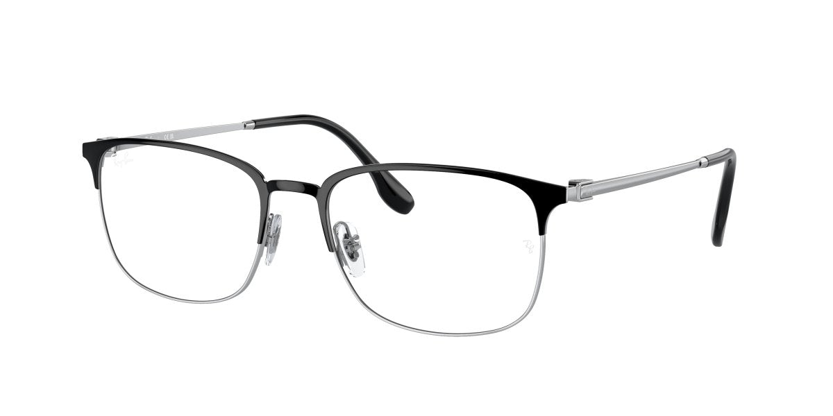 0RX6494 - Ray - Ban Vista - Black - (Black On Silver 2861) - 54 - 18 - 145 MM - Ardor Eyewear 8056597840712