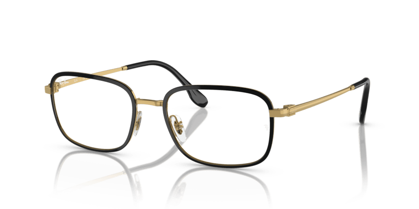 0RX6495 - Ray - Ban Vista - Black - (Black On Gold 2991) - 52 - 19 - 145 MM - Ardor Eyewear 8056597842518