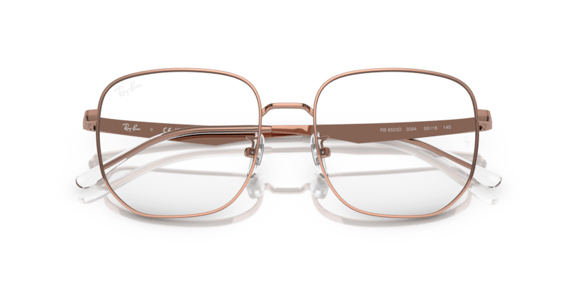 0RX6503D - Ray - Ban Vista - Gold - (Rose Gold 3094) - 55 - 18 - 145 MM - Ardor Eyewear 8056597848848