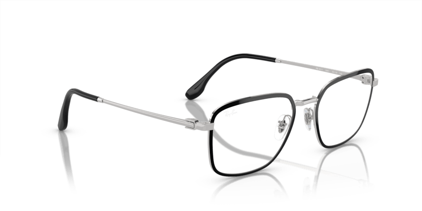 0RX6511 - Ray - Ban Vista - Black - (Black On Silver 2861) - 53 - 19 - 145 MM - Ardor Eyewear 8056597937894