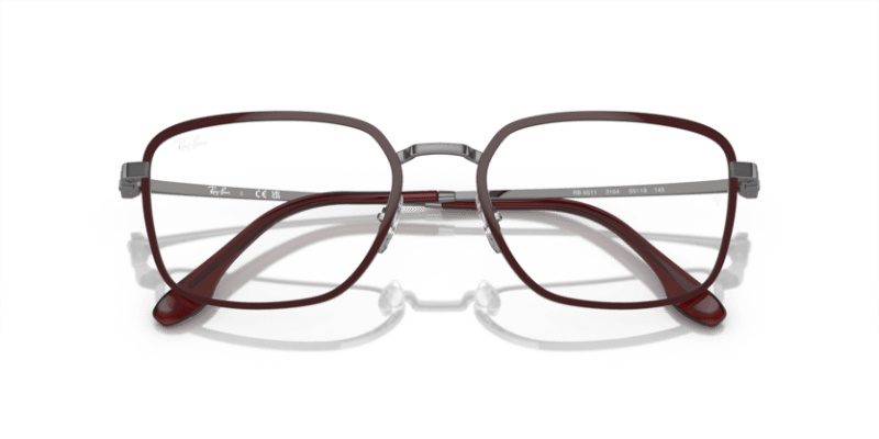 Red On Gunmetal - 0RX6511 8056597937917