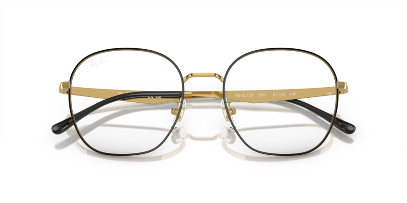 0RX6515D - Ray - Ban Vista - Black - (Black On Gold 2991) - 54 - 19 - 145 MM - Ardor Eyewear 8056597941853