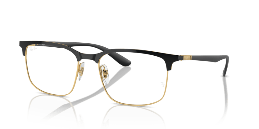 0RX6518 - Ray - Ban Vista - Black - (Black On Gold 2890) - 55 - 19 - 145 MM - Ardor Eyewear 8056262037546