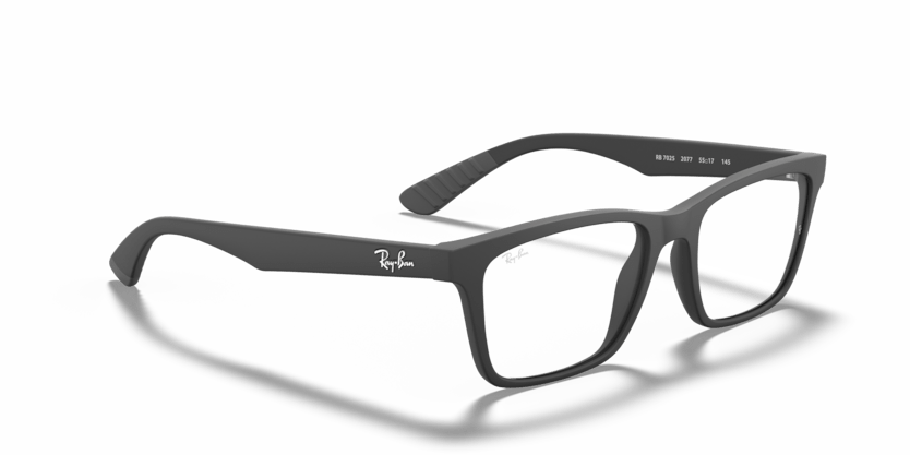 0RX7025 - Ray - Ban Vista - Black - (Black 2077) - 53 - 17 - 145 MM - Ardor Eyewear 8053672496833