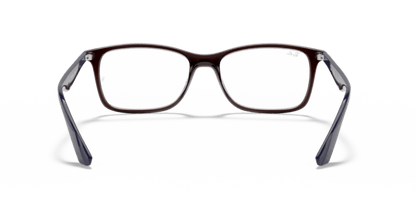 Transparent Grey - 0RX7047 8053672979831 Ray-Ban Vista Eyeglasses Unisex Square