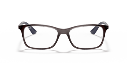 Transparent Grey - 0RX7047 8053672979831 Ray-Ban Vista Eyeglasses Unisex Square