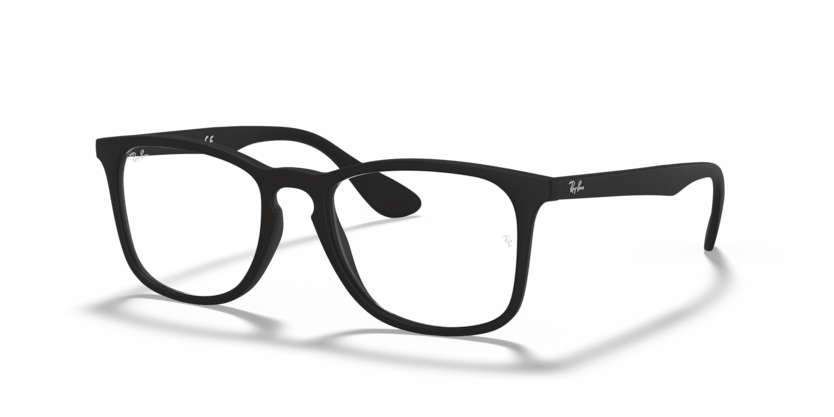 0RX7074 - Ray - Ban Vista - Black - (Rubber Black 5364) - 50 - 18 - 145 MM - Ardor Eyewear 8053672552164