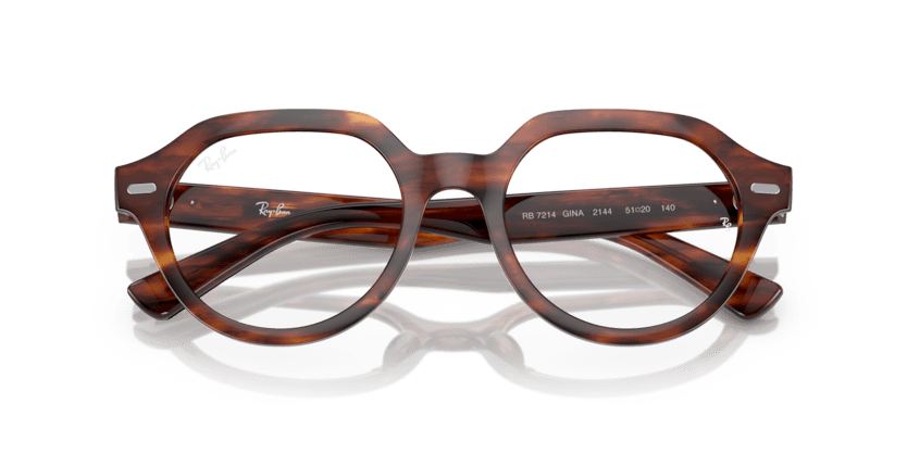 0RX7214 - Ray - Ban Vista - Brown - (Striped Havana 2144) - 49 - 20 - 140 MM - Ardor Eyewear 8056597829816