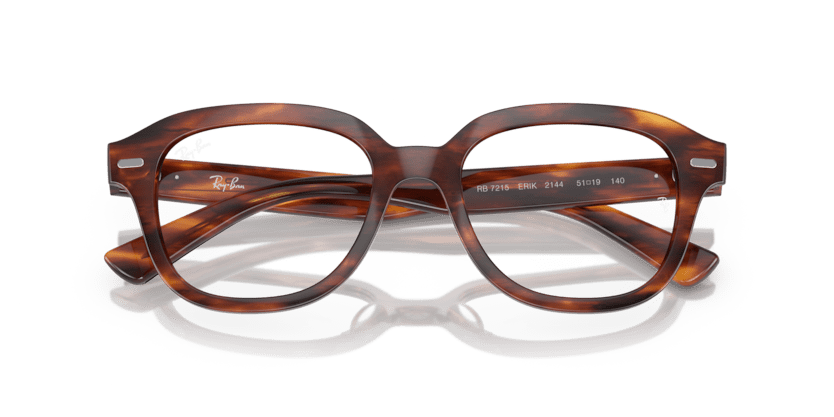 0RX7215 - Ray - Ban Vista - Brown - (Striped Havana 2144) - 49 - 19 - 140 MM - Ardor Eyewear 8056597840514