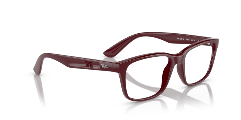 0RX7221M - Ray - Ban Vista - Red - (Dark Red F685) - 54 - 18 - 145 MM - Ardor Eyewear 8056597854047