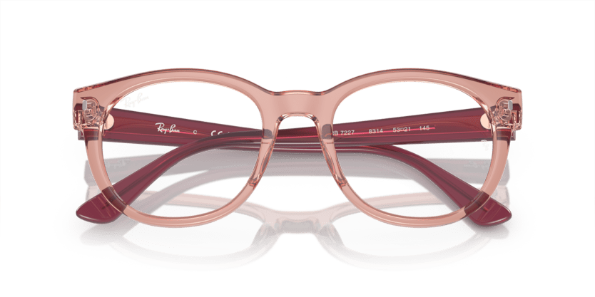 Transparent Pink - 0RX7227 8056597937573