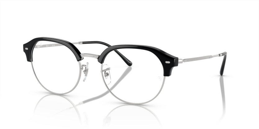 0RX7229 - Ray - Ban Vista - Black - (Black On Silver 2000) - 51 - 20 - 145 MM - Ardor Eyewear 8056597937740