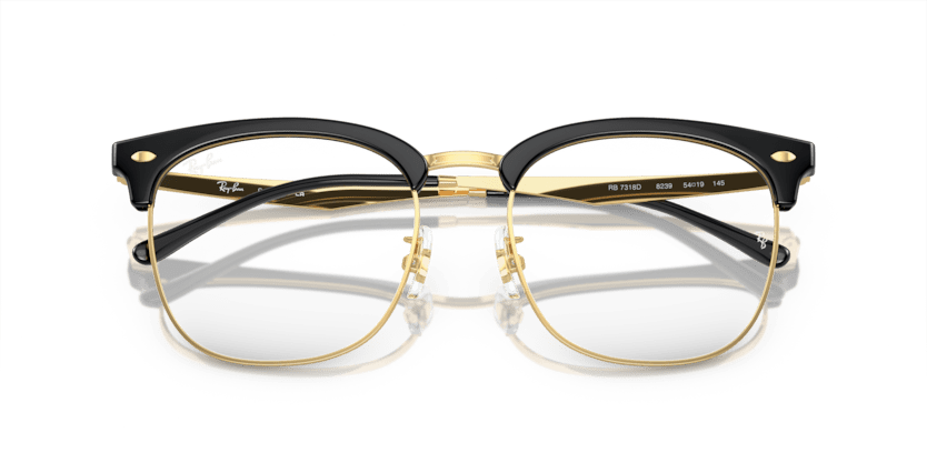 0RX7318D - Ray - Ban Vista - Black - (Black On Gold 8239) - 54 - 19 - 145 MM - Ardor Eyewear 8056597944168