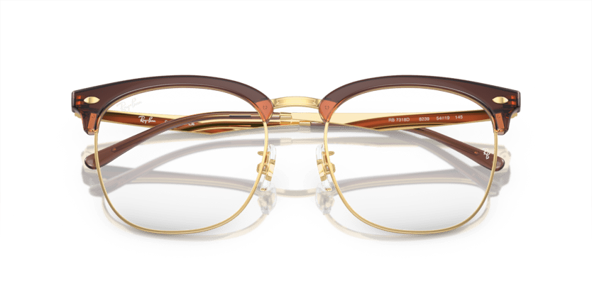 0RX7318D - Ray - Ban Vista - Brown - (Transparent Dark Brown On Gold 8325) - 54 - 19 - 145 MM - Ardor Eyewear 8056597944175