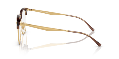 Transparent Dark Brown On Gold - 0RX7318D 8056597944175