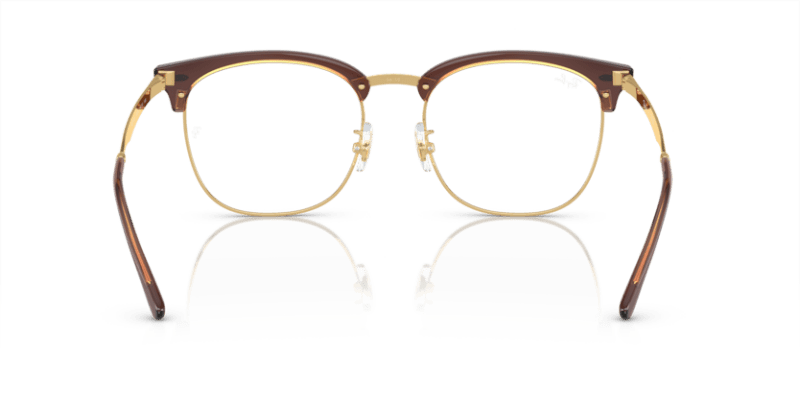 Transparent Dark Brown On Gold - 0RX7318D 8056597944175