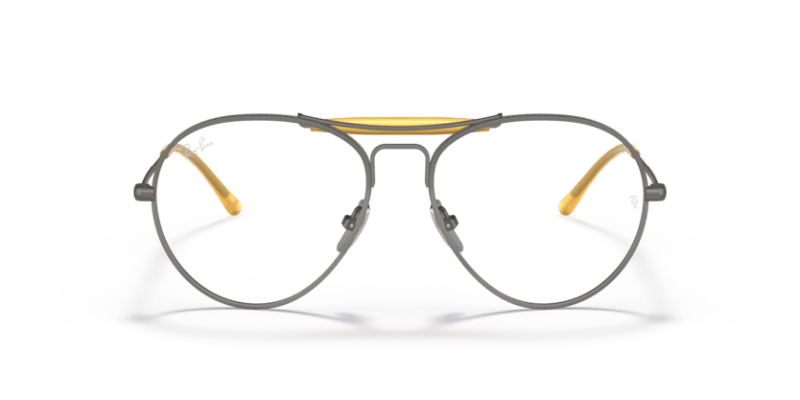 Grey - 0RX8063V 8056597422420 Ray-Ban Vista Eyeglasses Unisex Pilot