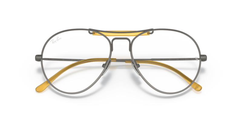 Grey - 0RX8063V 8056597422420 Ray-Ban Vista Eyeglasses Unisex Pilot