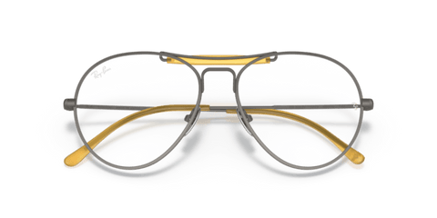 Grey - 0RX8063V 8056597422420 Ray-Ban Vista Eyeglasses Unisex Pilot