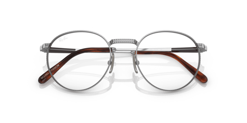 Silver - 0RX8237V 8056597656603 Ray-Ban Vista Eyeglasses Unisex Phantos