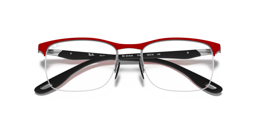 0RX8416M - Ray - Ban Vista - Red - (Red F045) - 54 - 18 - 145 MM - Ardor Eyewear 8056597147910