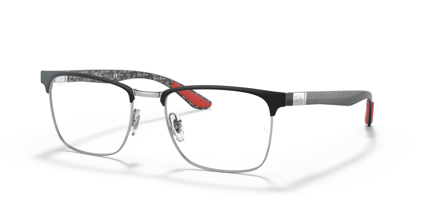 0RX8421 - Ray - Ban Vista - Black - (Black On Silver 2861) - 52 - 19 - 145 MM - Ardor Eyewear 8056597624305