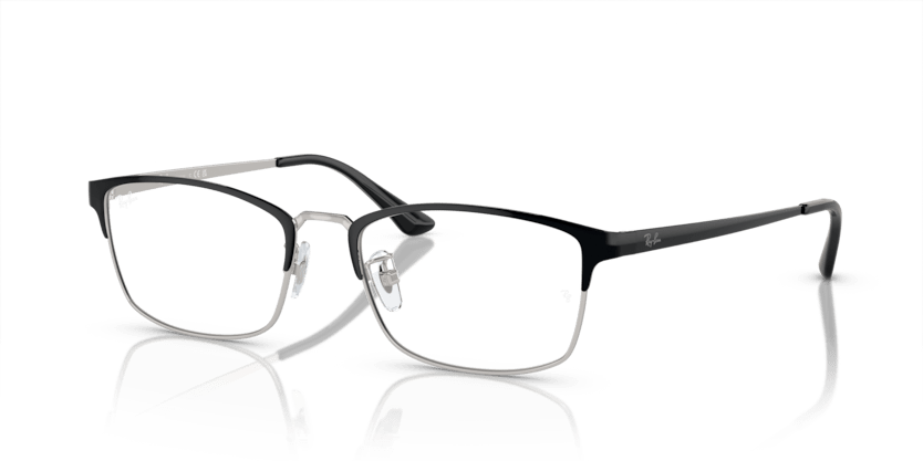 0RX8772D - Ray - Ban Vista - Black - (Black On Silver 1235) - 54 - 18 - 145 MM - Ardor Eyewear 8056597951869